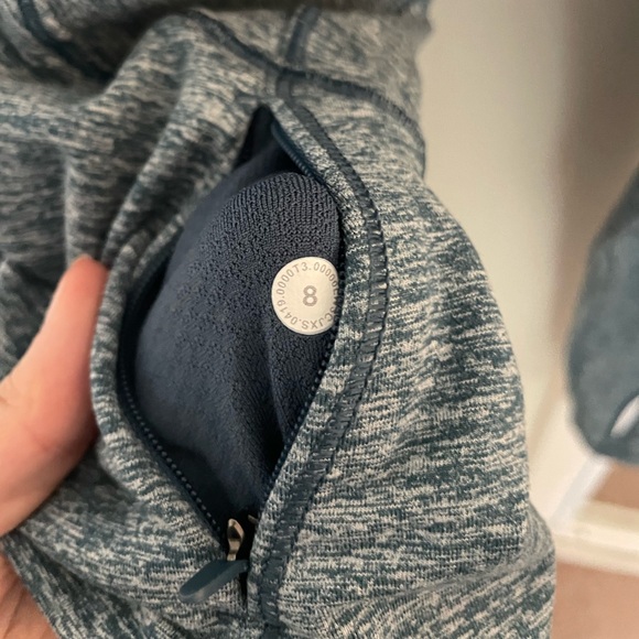 Lululemon Always Alert Half Zip Size 8 - Picture 3 of 4